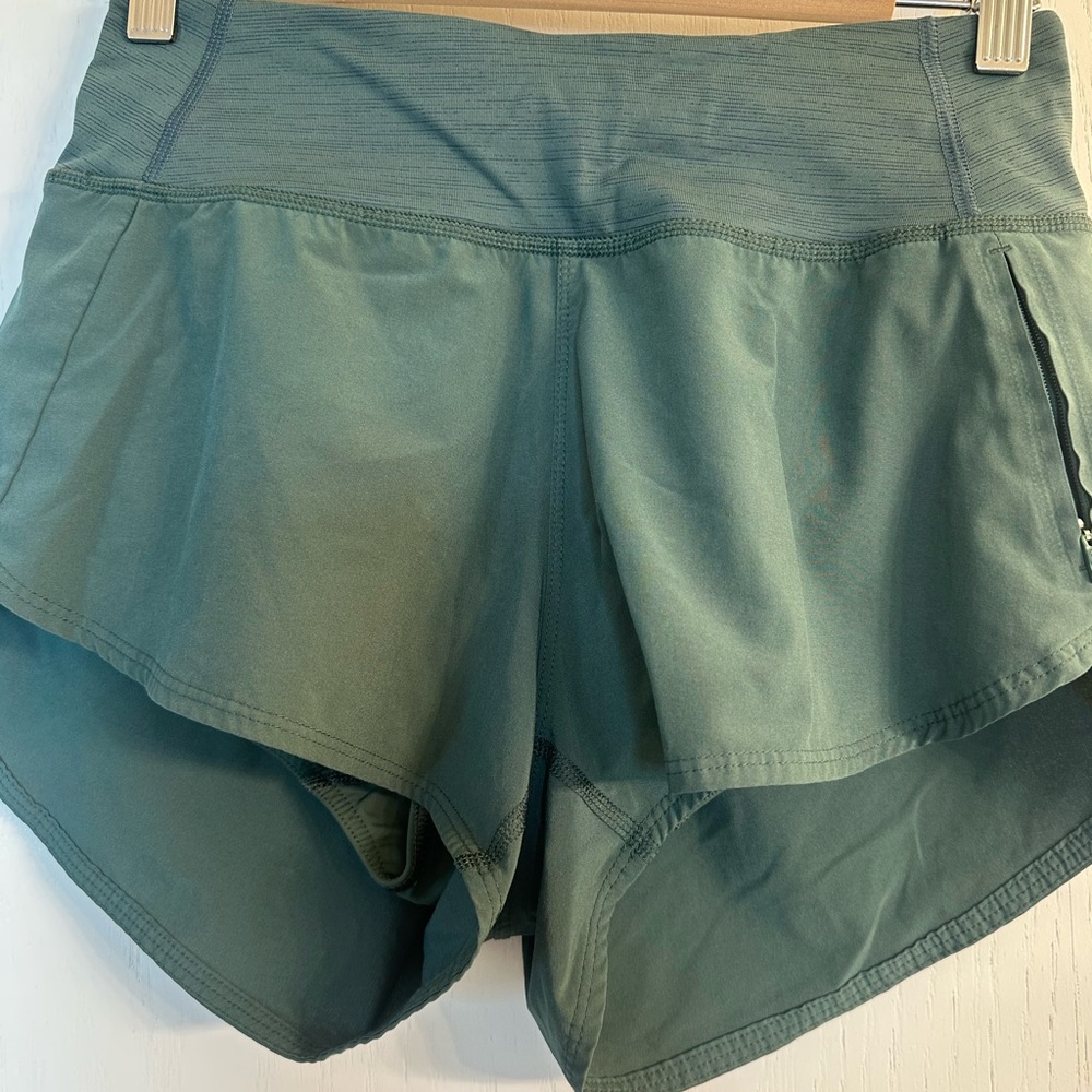 Outdoor Voices Teal Athletic Shorts